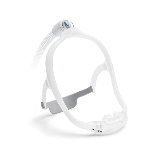 Philips Respironics DreamWear Nasenpolstermaske mit mit integriertem Ausatemventil, Kopfband und 4 Maskenkissen