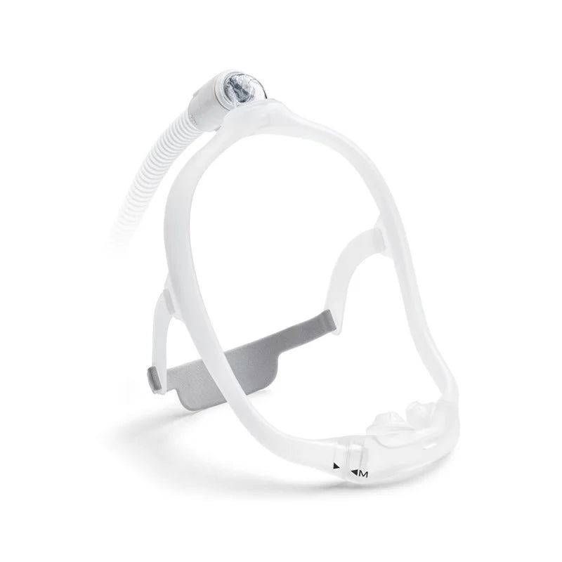 Philips Respironics DreamWear Nasenpolstermaske mit mit integriertem Ausatemventil, Kopfband und 4 Maskenkissen
