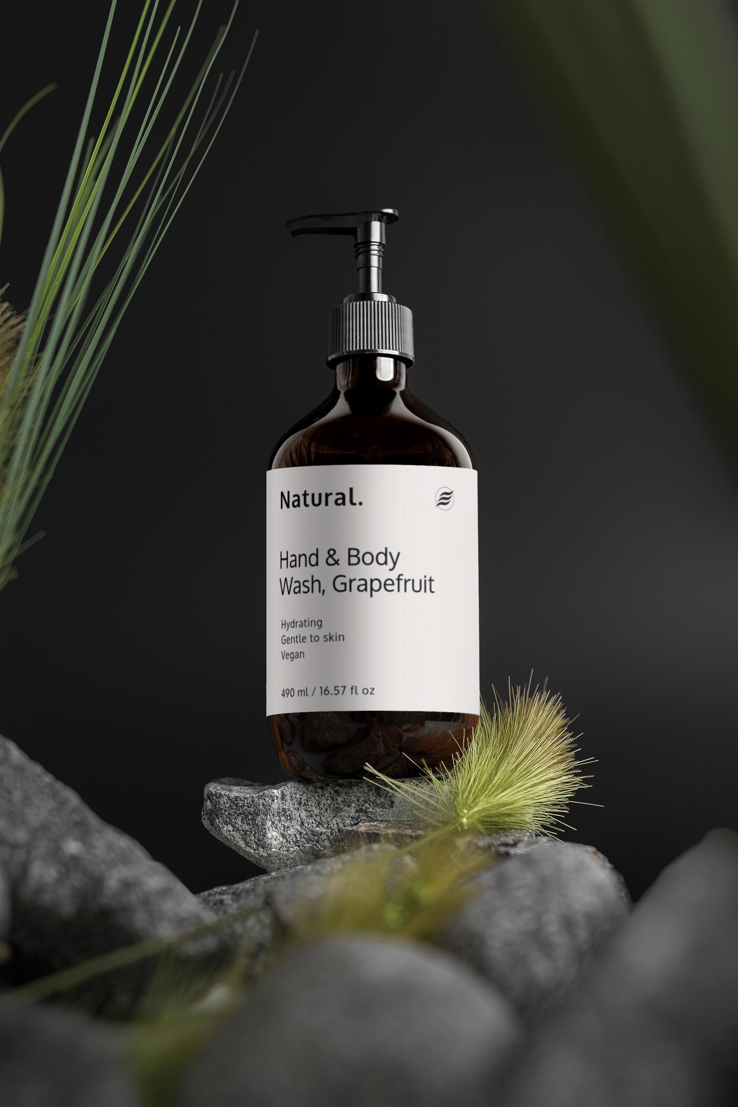 Natural. Hand & Body Wash, Grapefruit