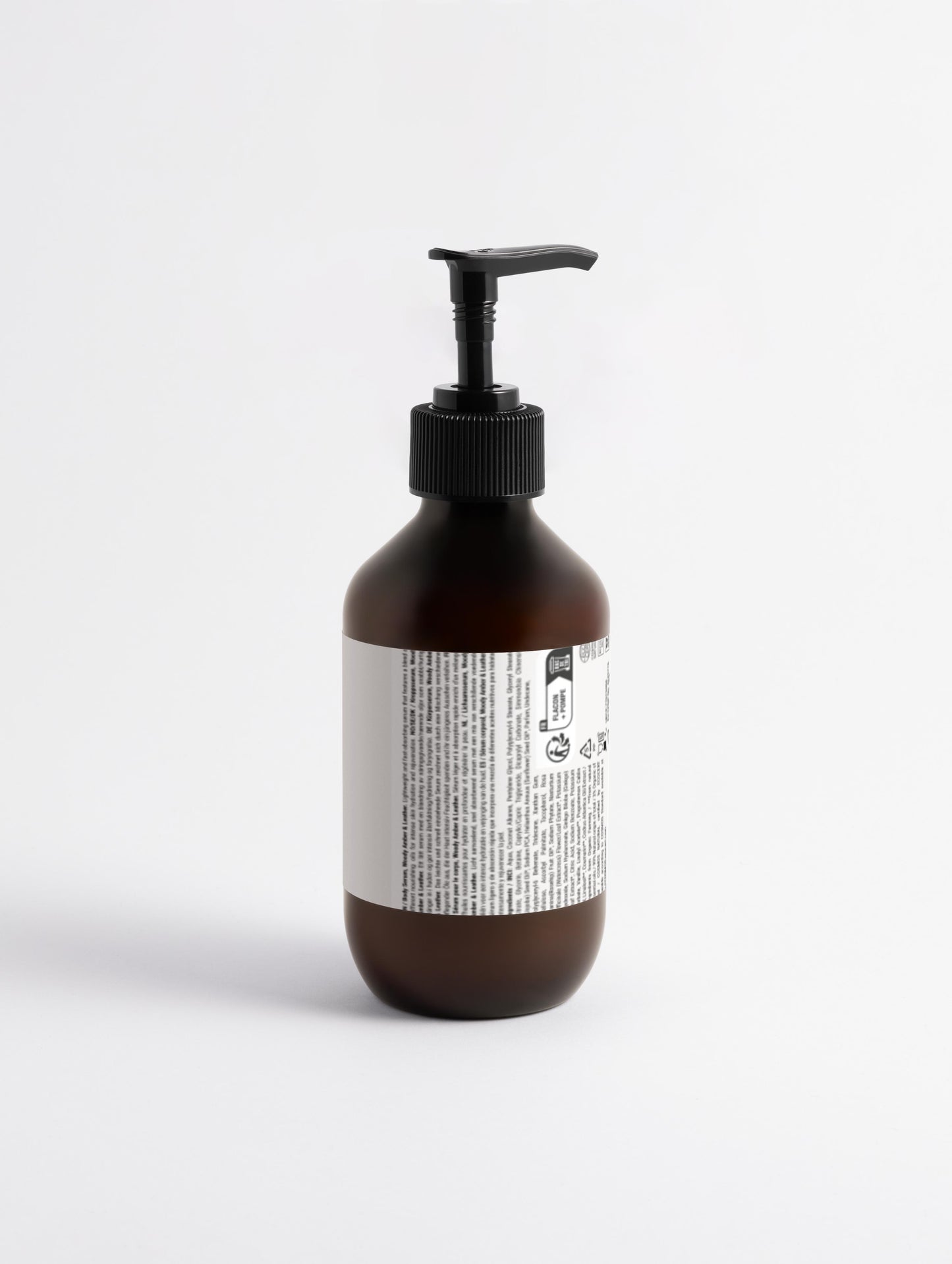 Natural. Silk Skin Body Serum, Woody Amber & Leather