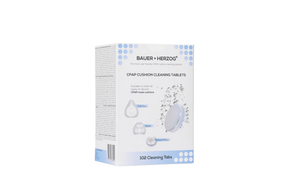 Bauer + Herzog CPAP Mask Cushion Cleaning Tablets
