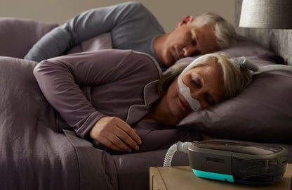 Philips DreamStation 2 Auto CPAP Advanced with humidifier and integrated 4G cellular modem.