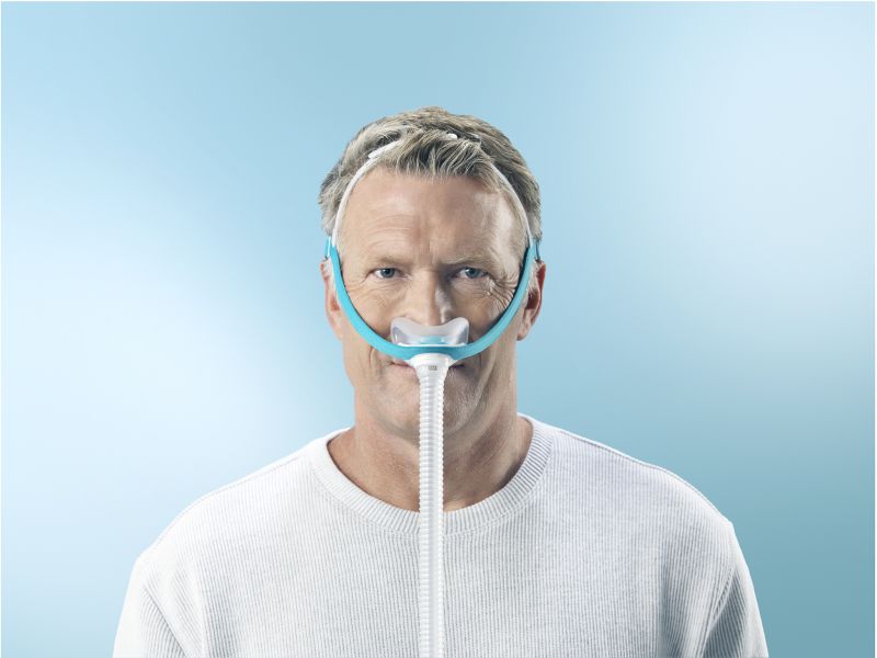 Fisher & Paykel Evora kompakte Nasalmaske -  CPAP Schlaftherapie Nasal-Maske