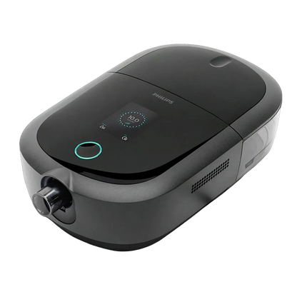 Philips DreamStation 2 Auto CPAP Advanced with humidifier and integrated 4G cellular modem.