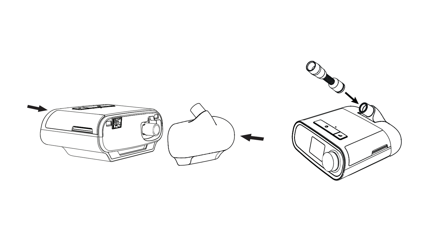 Philips DreamStation Cover for Dreamstation CPAP Pro, Auto-CPAP or Auto-BiPAP