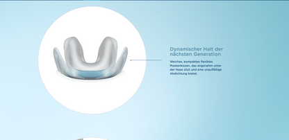 Fisher & Paykel Evora Compact Nasal Mask Fit Pack - CPAP Sleep Therapy Nasal Mask incl. Cushion S/M/L