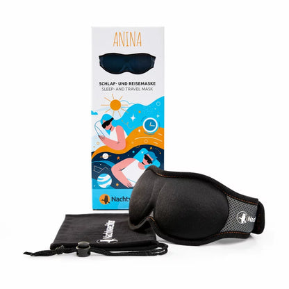 Night Watchman Travel and Sleep Mask 3D+ ANINA