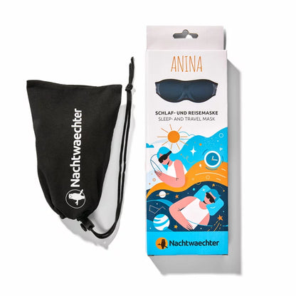 Night Watchman Travel and Sleep Mask 3D+ ANINA